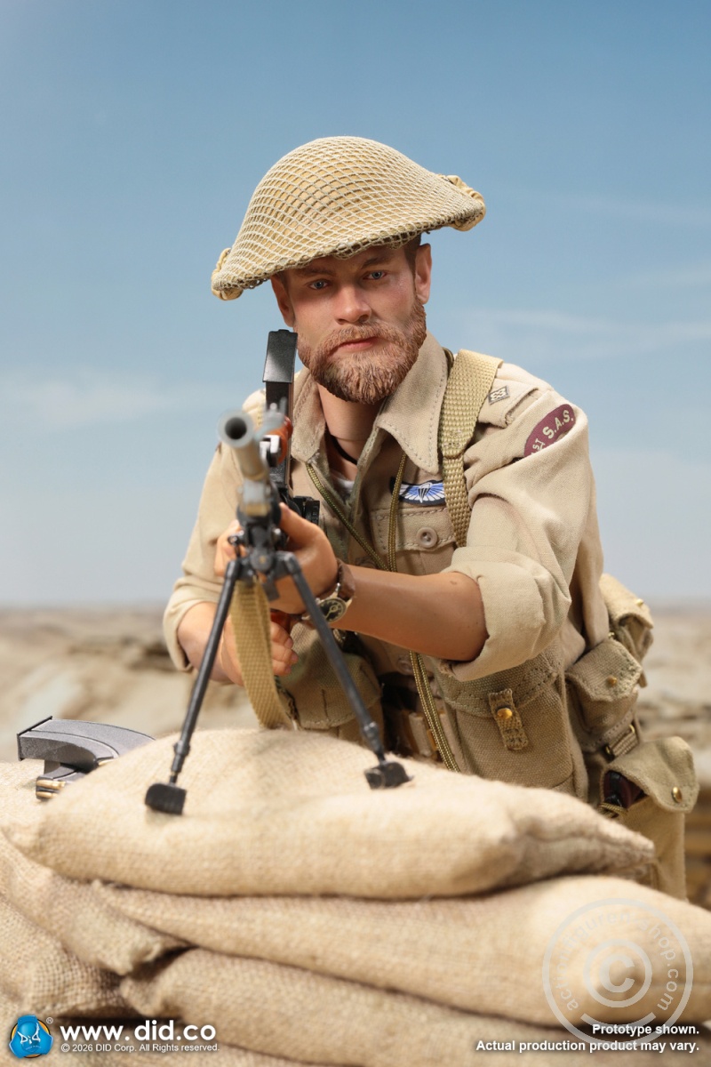 Alan - WWII British SAS Special Forces Colonel - in 1/6 scale