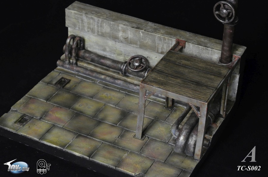 TC-S002A-02 Workshop Roof Scene A - Diorama