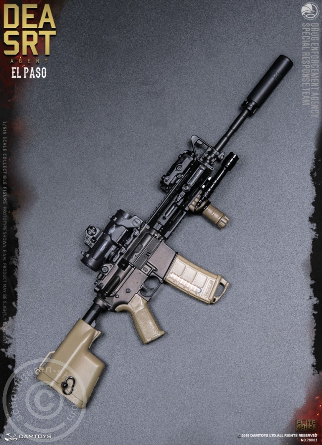 DA78063-60 DEA SRT (Special Response Team) Agent - El Paso
