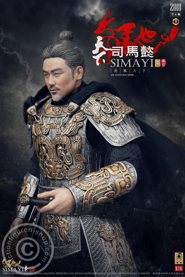 OS-SimaYi-14 Three Kingdoms- Sima Yi - Court Official & Warrior Version