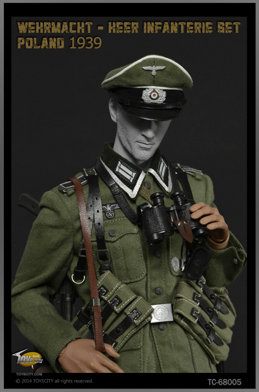 TCT68005-07 German WWII - Heer Infanterie Offizier Set