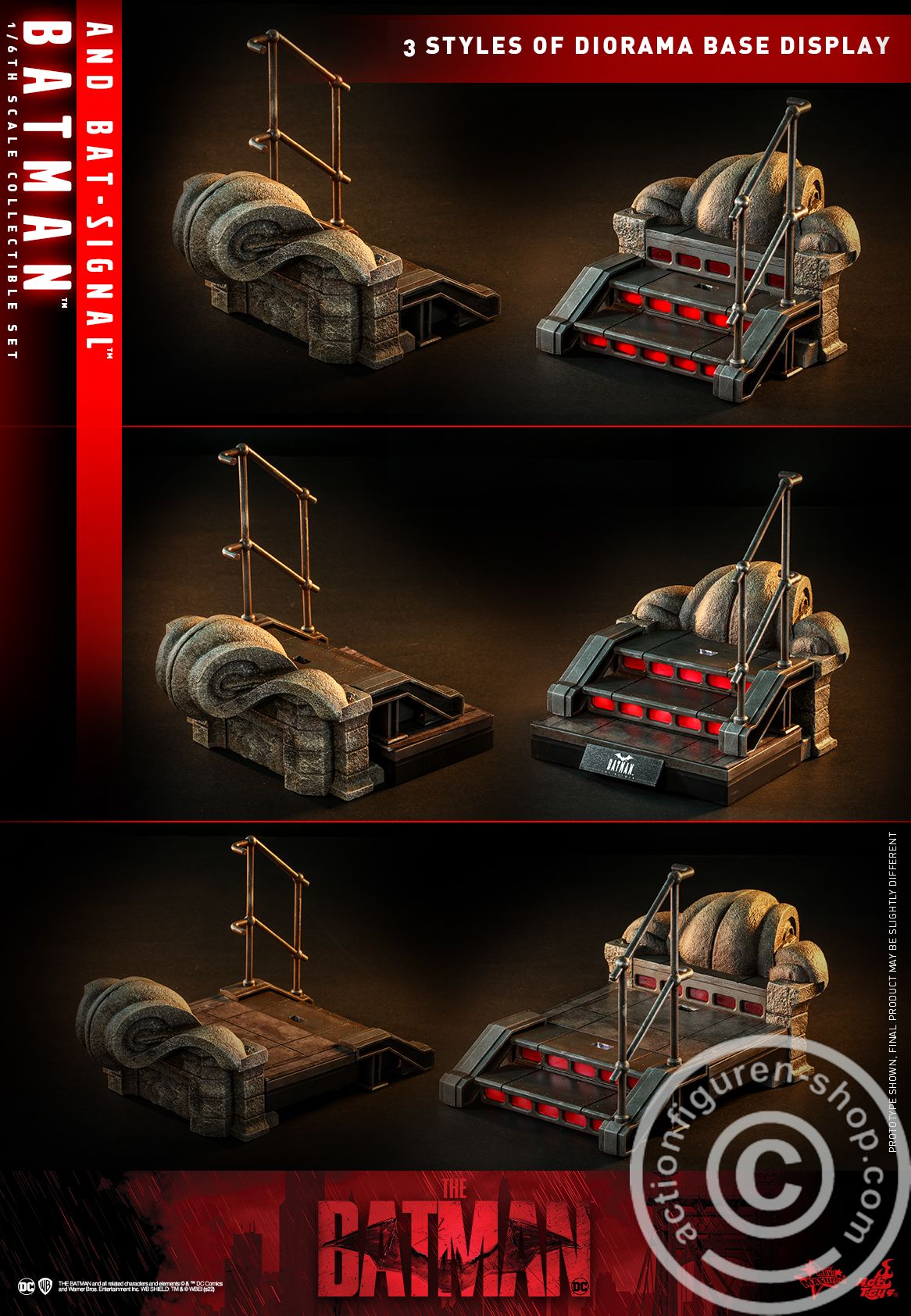 The Batman - Batman and Bat-Signal Set - MMS639 The Batman - Batman and Bat-Signal Set - MMS639