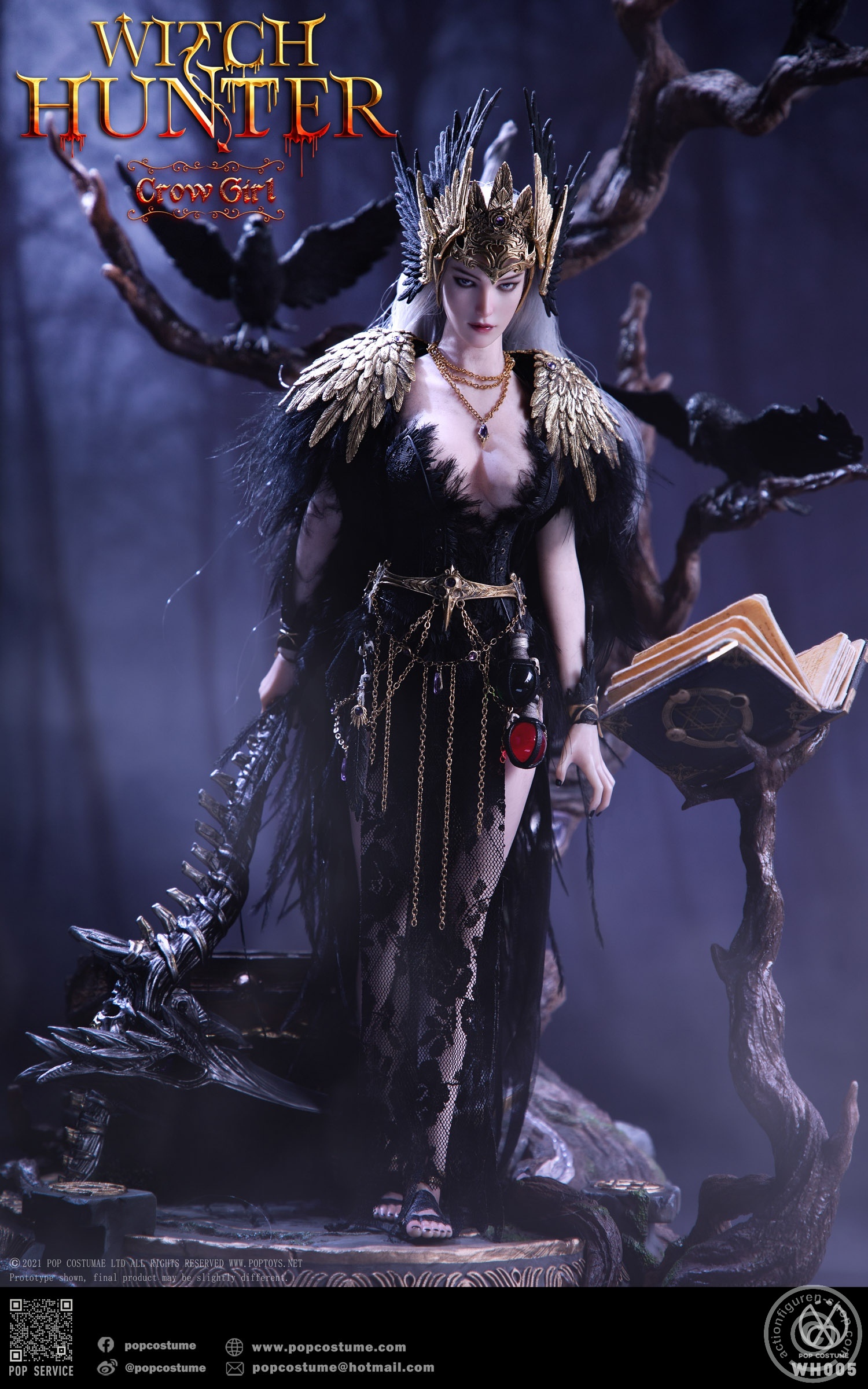Witch Hunter Series - The Crow Girl Deluxe Version Witch Hunter Series - The Crow Girl Deluxe Version