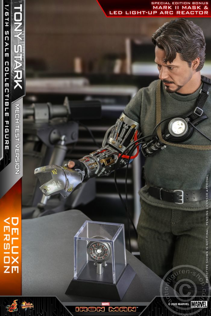 Iron Man - Tony Stark (Mech Test Version) - Deluxe Version - MMS582