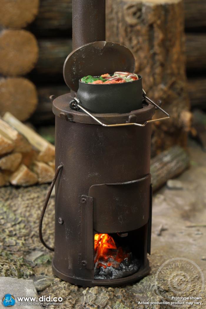 Stove Diorama - WWII German Army