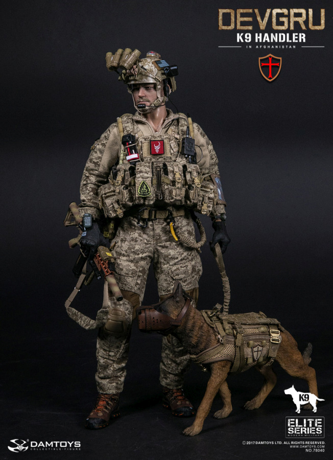 DA78040-02 DEVGRU K9-Handler in Afghanistan