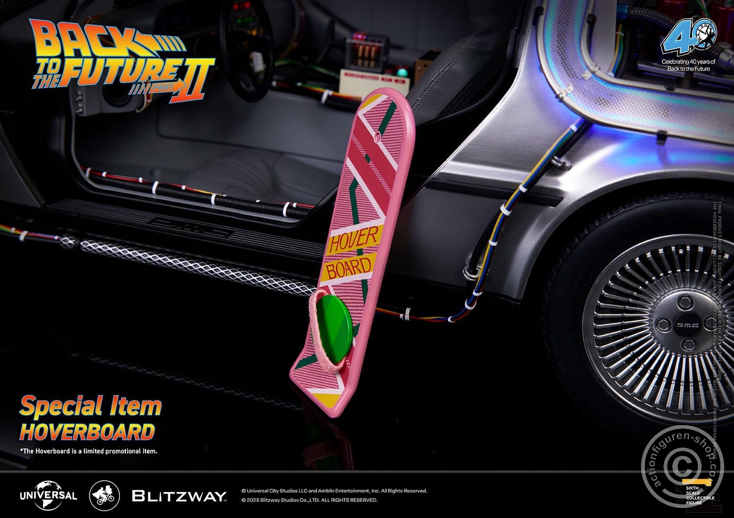 DeLorean Time Machine - Ultimate Masterpiece Series - in 1/6 scale DeLorean Time Machine - Ultimate Masterpiece Series - in 1/6 scale