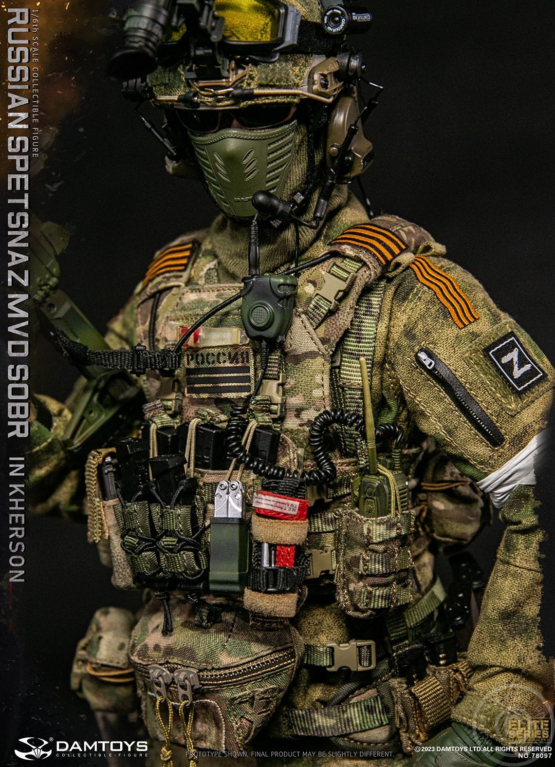Russian Spetsnaz MVD SOBR In Kherson Russian Spetsnaz MVD SOBR In Kherson