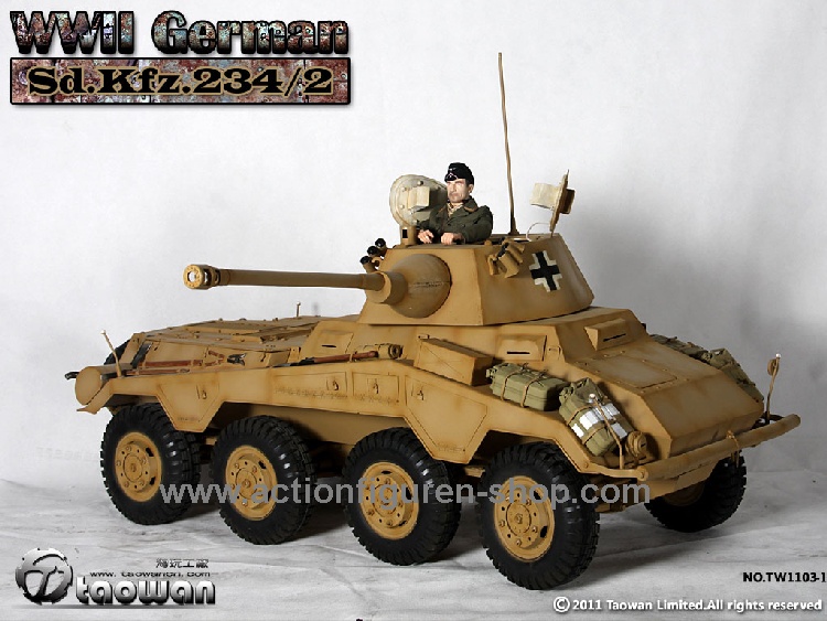 Sd.Kfz.234/2 - Metall (sand)