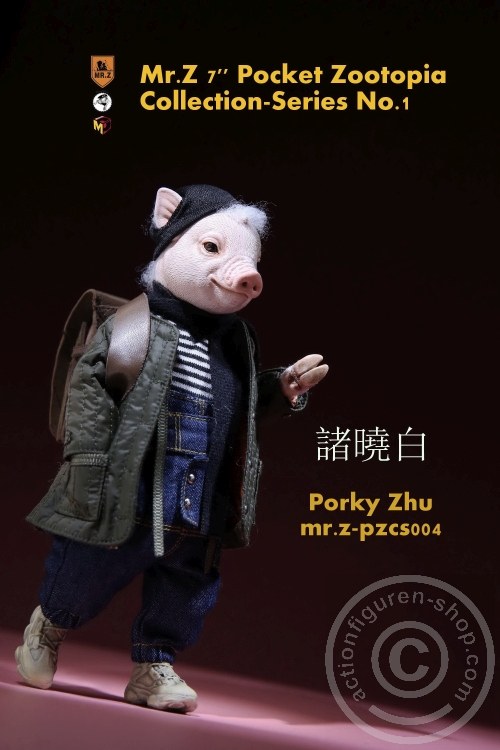 Porky Zhu - 7" Pocket Zootopia Series No.1