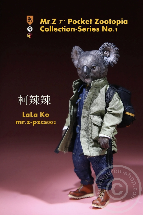 MRZpccs02-02 LaLa Ko - 7" Pocket Zootopia Series No.1