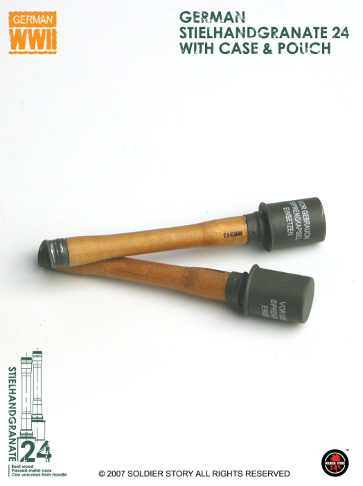 SSt-M24-09 Stielhandgranate 24 mit Packkasten