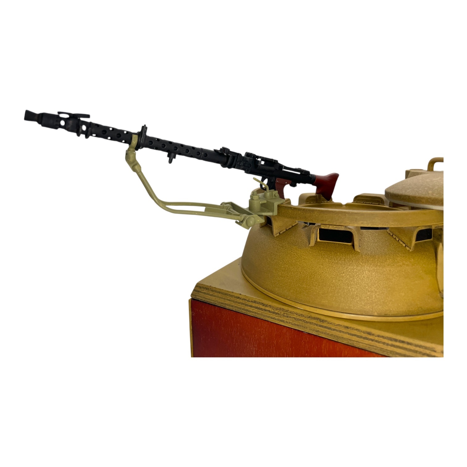 Panther G Tank Diorama (Cupola) - sand - w/ extra MG34 Mount Panther G Tank Diorama (Cupola) - sand - w/ extra MG34 Mount
