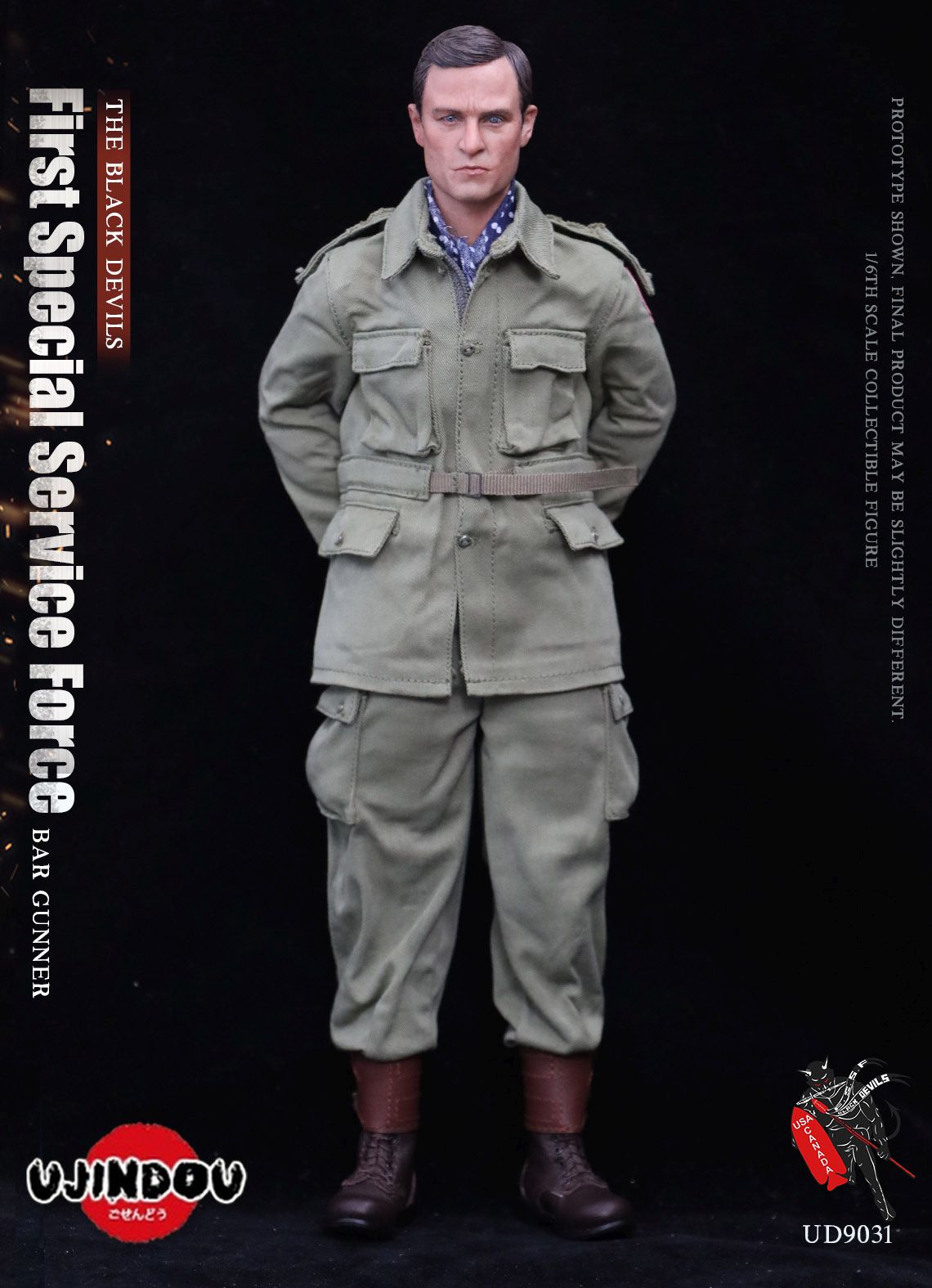 First Special Service Force - BAR Gunner - The Black Devils