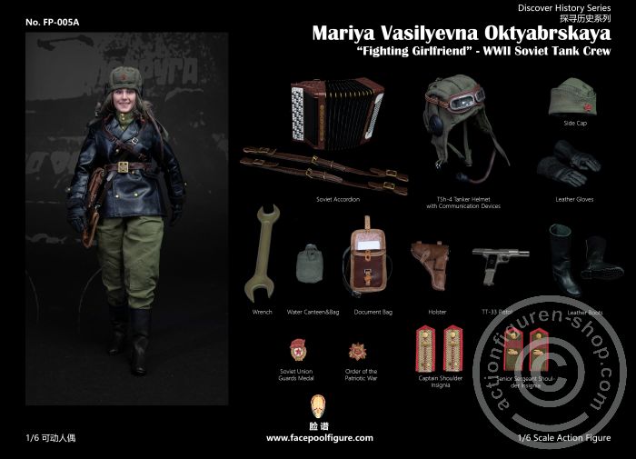 Mariya Oktyabrskaya - WWII Soviet Tank-Fighter - Standard Version