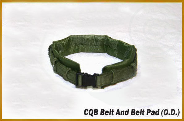 CQB Belt and Belt Pad