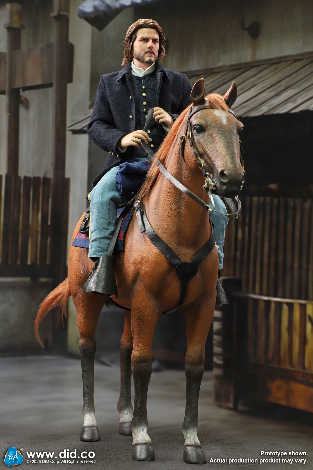 Brown-Red War Horse (Standing) US Army Cavalry - 1/6 scale Brown-Red War Horse (Standing) US Army Cavalry - 1/6 scale