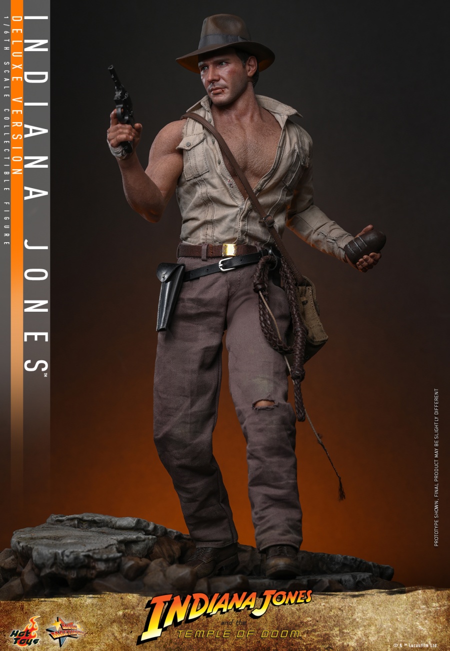 Indiana Jones And the Temple of Doom 1/6th scale Indiana Jones Collectible Figure (Deluxe Version) - MMS861
