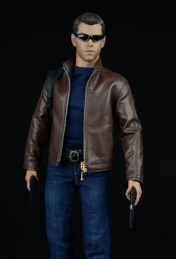 Agent Leather Suit Set