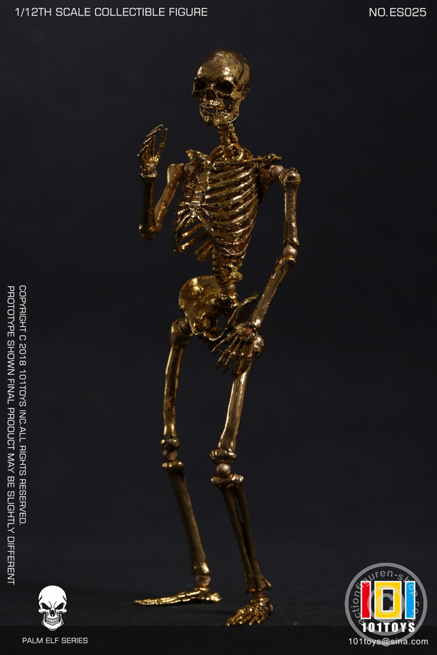 Palm Elf Series - Skeleton Frame Body - Limited Edition Gold double Set - in 1/12 scale