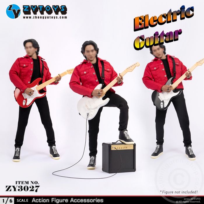 Electric Guitar w/ Accessories: Red Electric Guitar w/ Accessories: Red