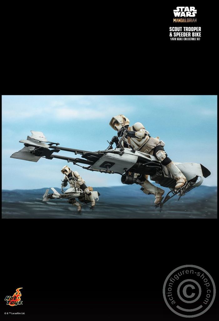 The Mandalorian - Scout Trooper and Speeder Bike