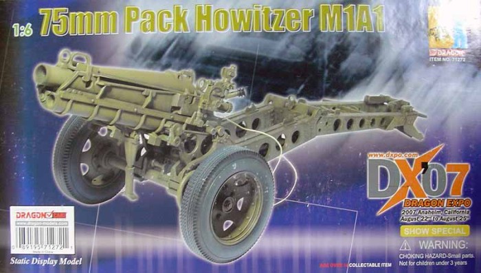 75mm Pack Howitzer M1A1 - DX07 US Exclusive