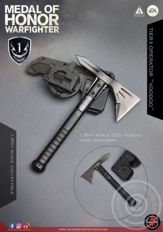 SST106-41 Medal Of Honor Navy SEAL Tier One - Operator "Voodoo"