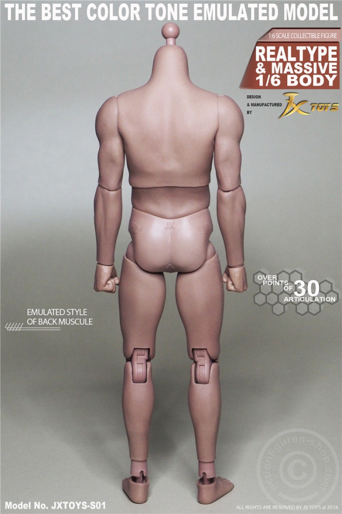 JxT-S01-03 Realtype & Massive 1/6 Body