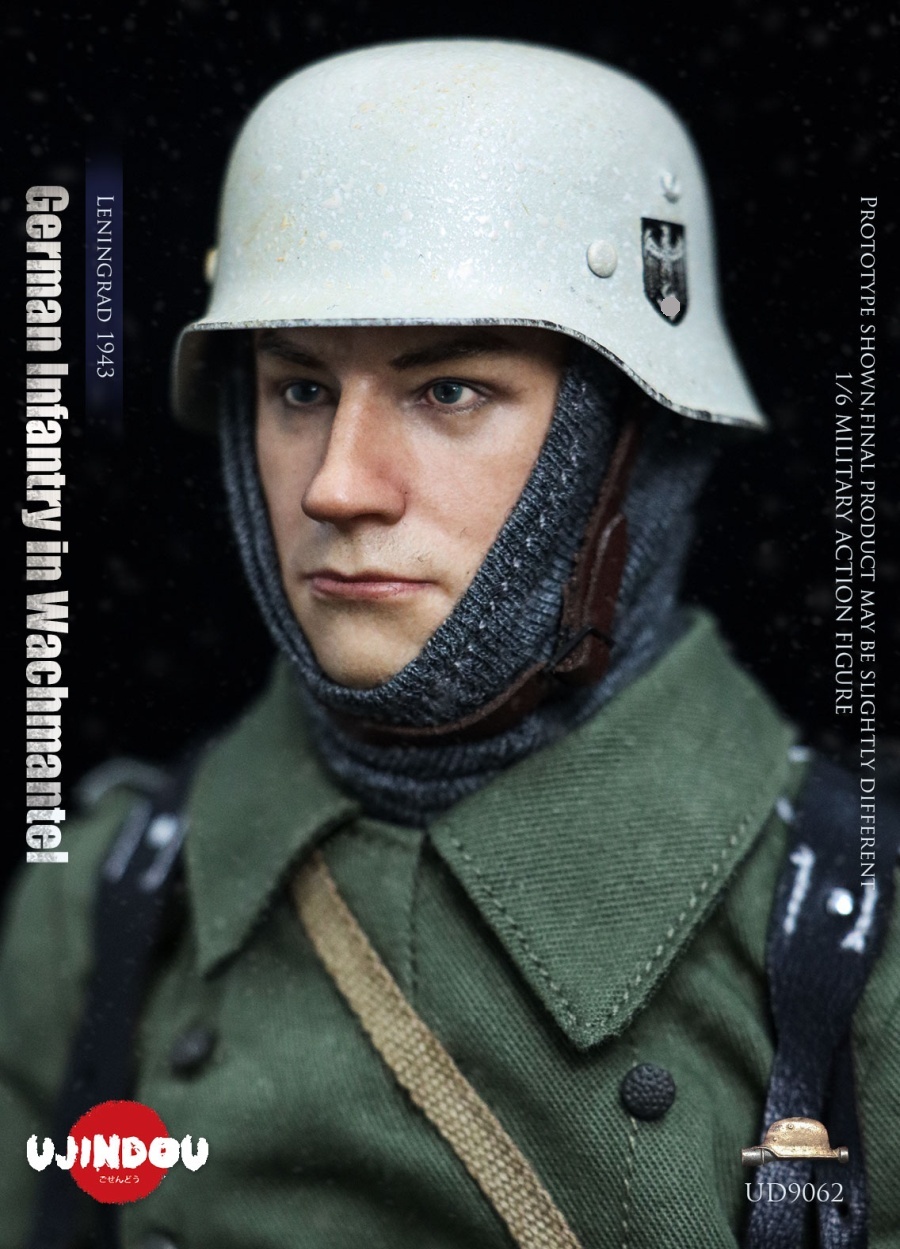 German Infantry - Wachmannschaft - w/ Wachmantel - Leningrad 1943 - in 1/6 scale