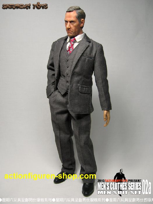 STMS02g-09 Men Suit Set 02 - grey