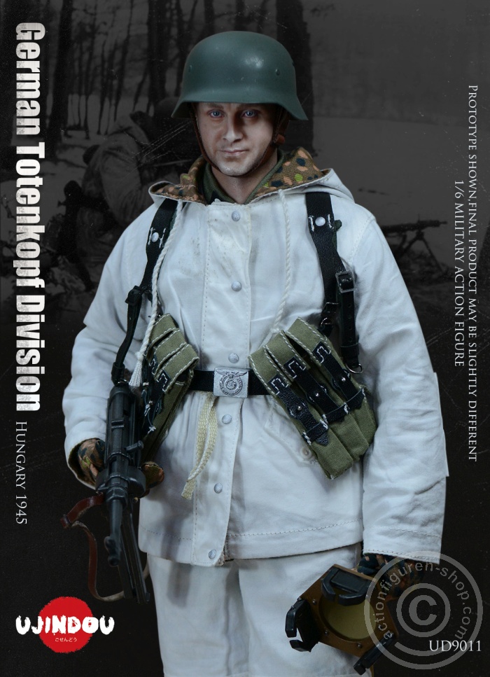 German Totenkopf Division WW-II - Hungary 1945 German Totenkopf Division WW-II - Hungary 1945