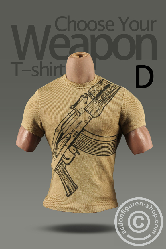 T-Shirt - khaki - Style D