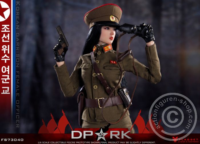 FS73040-24 North Korea - DPRK - Female Soldier
