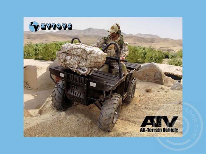 ATV (All-Terrain-Vehicle) - black ATV (All-Terrain-Vehicle) - black