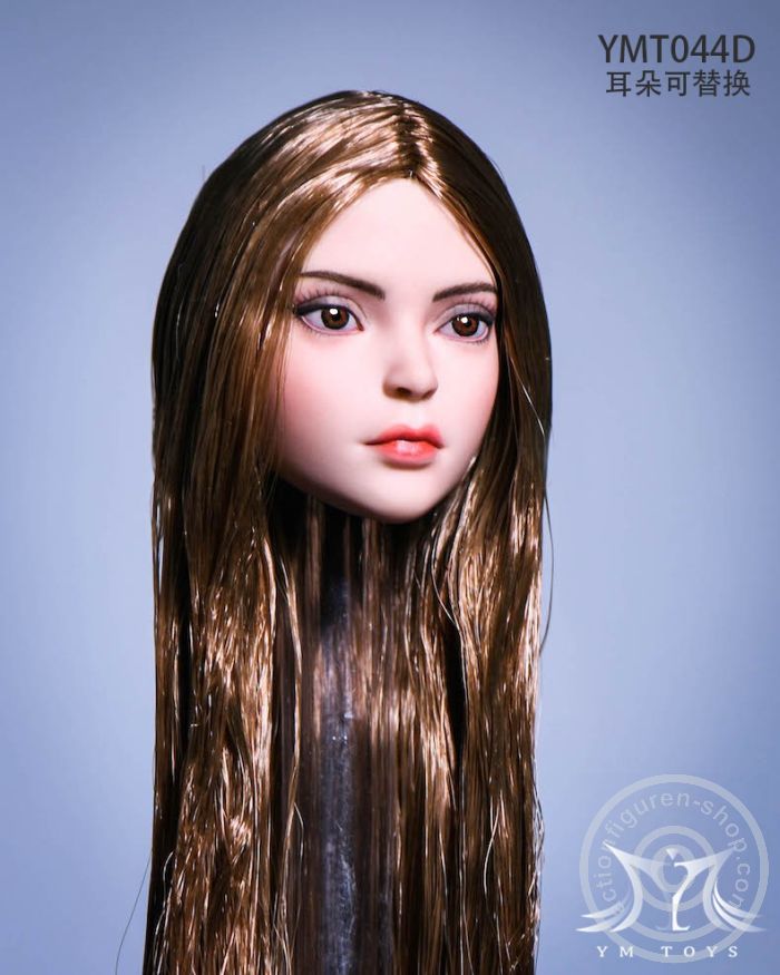 Elf 2.0 Head - light-brown Hair - 2 pairs of ears