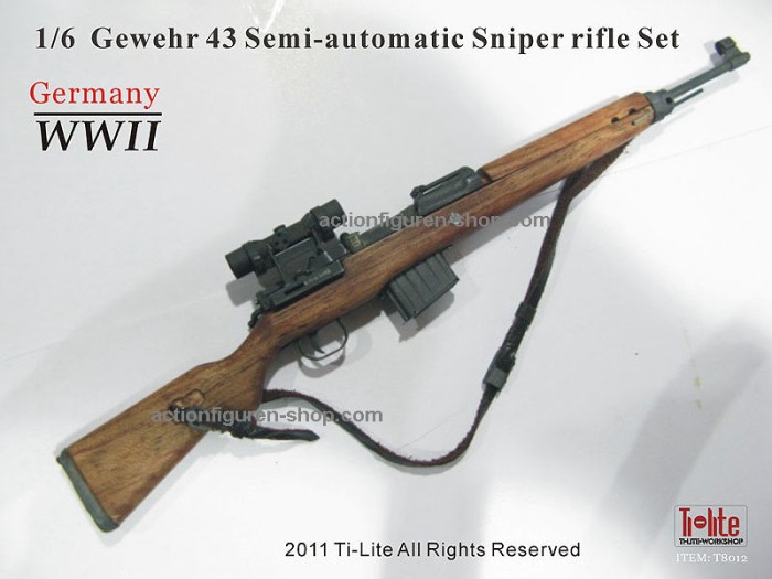 G43 mit ZF - Halbautomatisches Gewehr