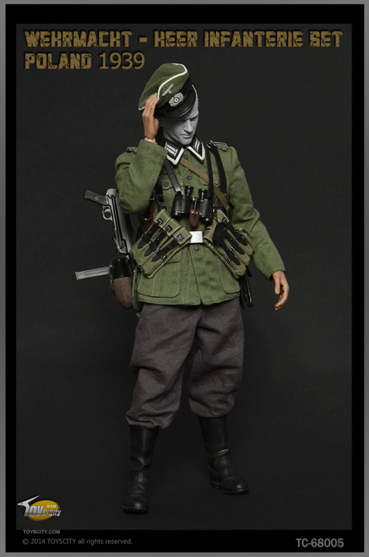 TCT68005-05 German WWII - Heer Infanterie Offizier Set