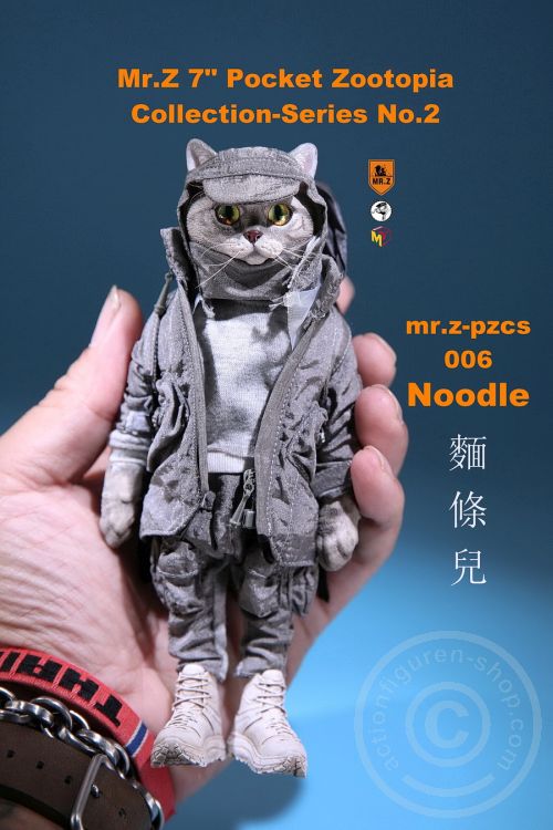 MRZpccs06-09 Noodle - 7" Pocket Zootopia Series No.2