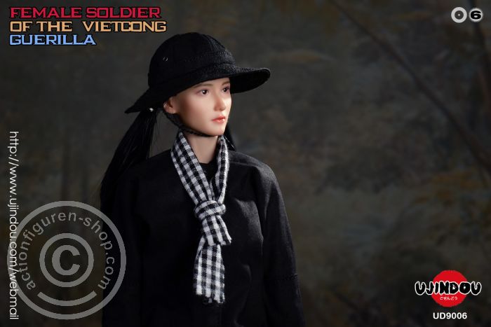 BBT-UD9006-19 Female Soldier Of The Vietcong Guerilla