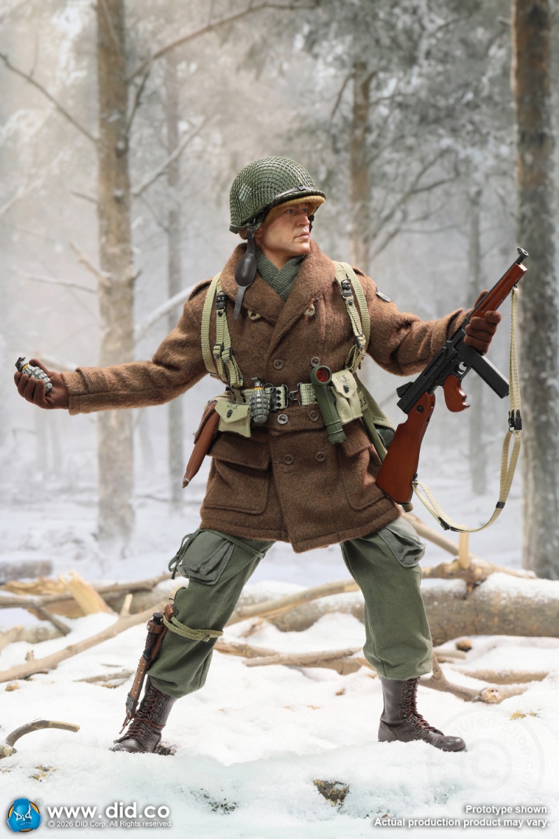 Lieutenant Buck - 1/6 WWII US Army 101st Airborne Division 506th PIR - in 1/6 scale