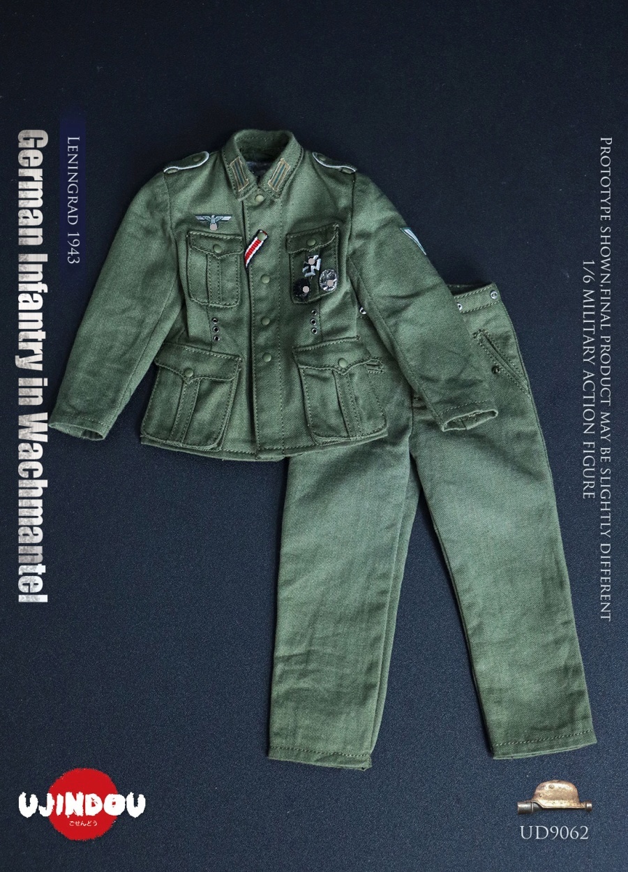 German Infantry - Wachmannschaft - w/ Wachmantel - Leningrad 1943 - in 1/6 scale