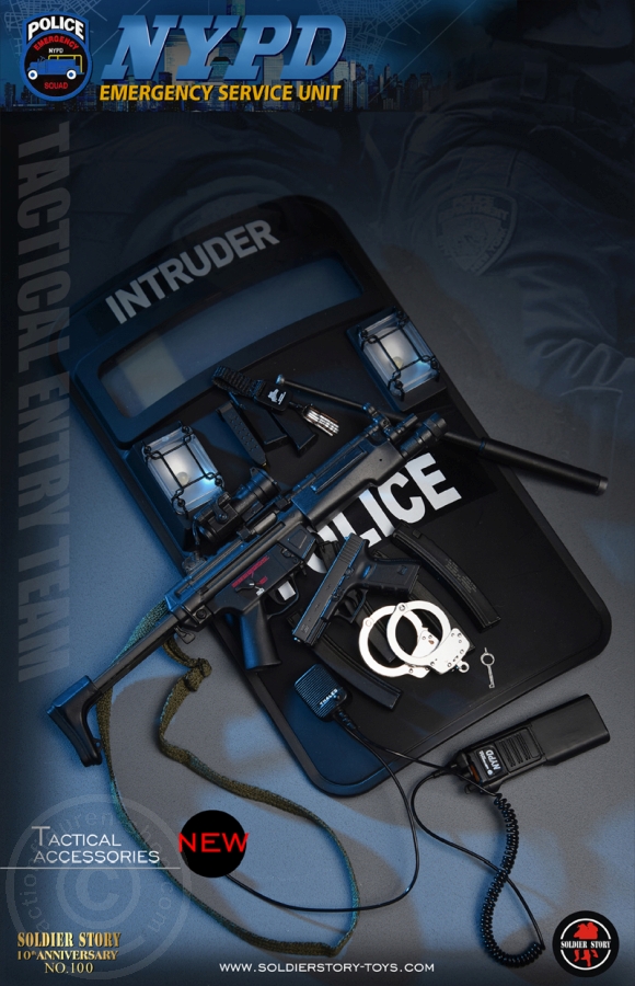 SSt100-49 NYPD - ESU - TACTICAL ENTRY TEAM