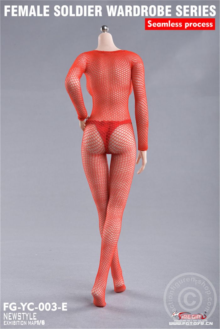 FGYC003E-03 Seamless Mesh Pantyhose - Female Wardrobe Series