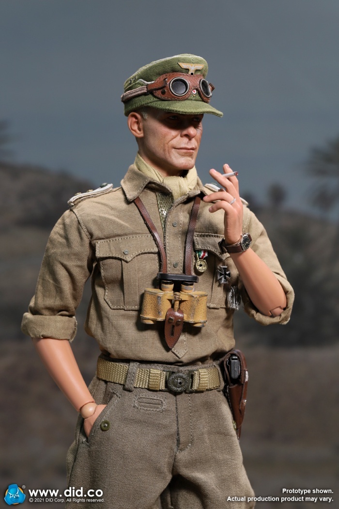 Wilhelm - WWII German Afrika Korps Infantry Captain