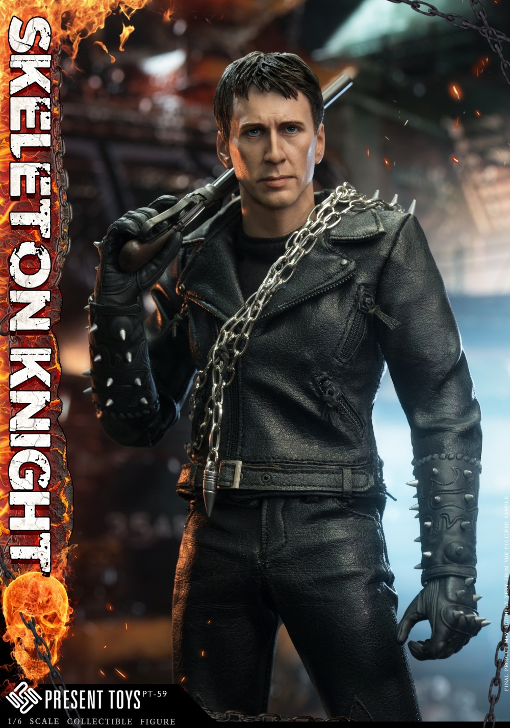 Skeleton Knight - Ghost Rider - in 1/6 scale Skeleton Knight - Ghost Rider - in 1/6 scale