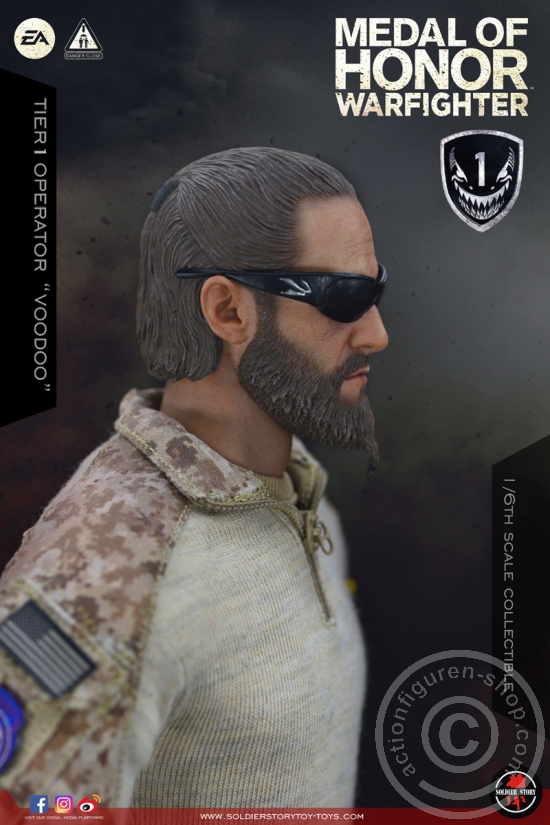 SST106-36 Medal Of Honor Navy SEAL Tier One - Operator "Voodoo"