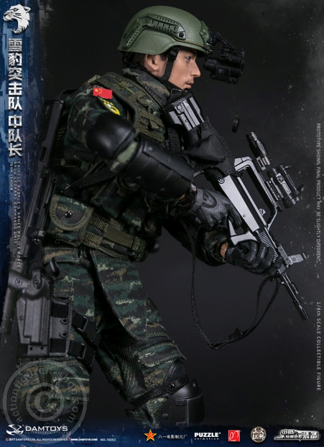 DA78053-14 China People Armed Police Force - Snow Leopard Commando Leader