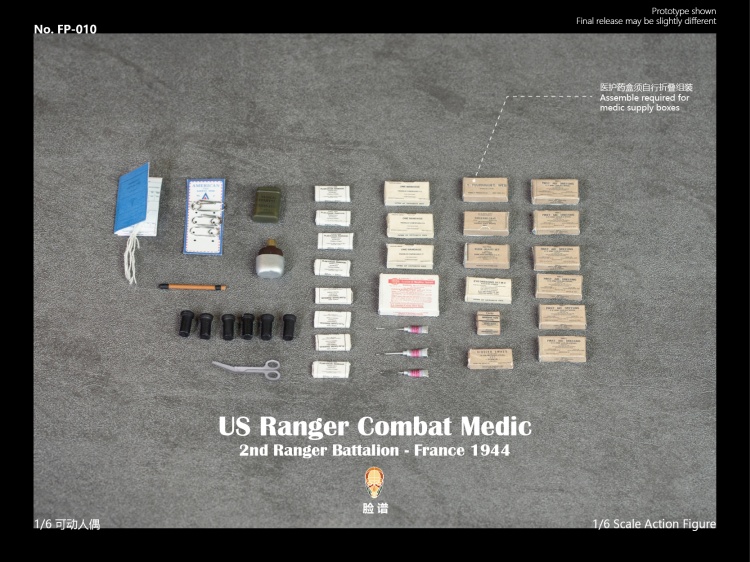Combat Medic - Wade - US Ranger - France 1944 Combat Medic - Wade - US Ranger - France 1944