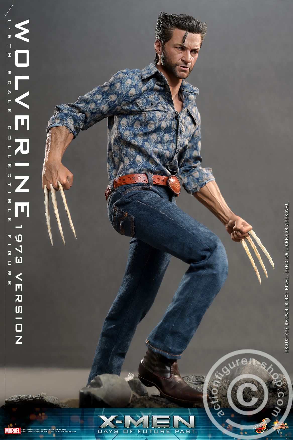 X-Men: Days of Future Past - Wolverine (1973 Version) - damaged Box X-Men: Days of Future Past - Wolverine (1973 Version) - damaged Box